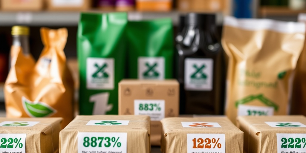 Oltre l'83 % delle confezioni indica chiaramente la raccolta differenziata