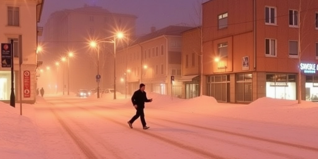 Ondata di freddo imbianca Campobasso e sospende collegamenti Termoli‑Isole Tremiti