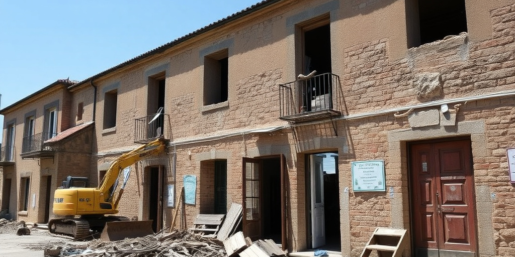 Ostia Village: demolizione delle cabine in un edificio storico abbandonato, ora occupato da persone in difficoltà