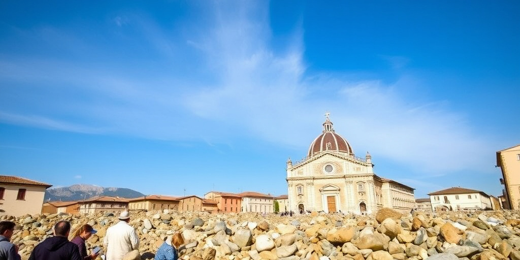 Pacco contenente pietre smarrito: posa delle pietre in Sesto San Giovanni annullata