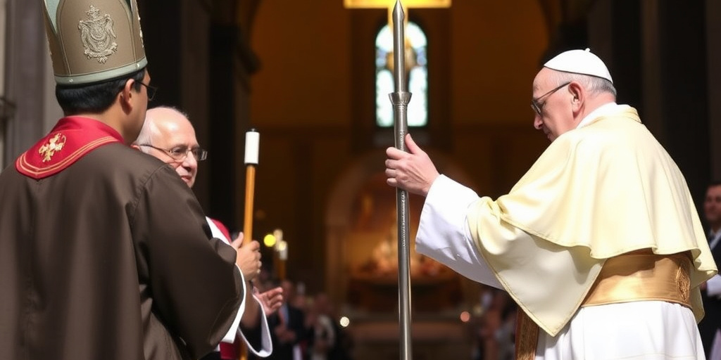 Papa visita San Paolo per i Vespri: mosaico acceso