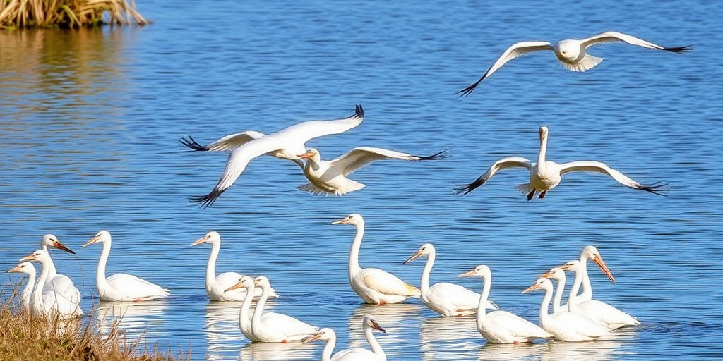 Parco della Maremma ospita quasi 8.000 uccelli acquatici in inverno