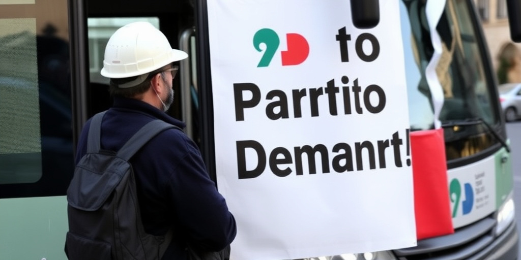 Partito Democratico sostiene i lavoratori in sciopero dei trasporti a Pescara