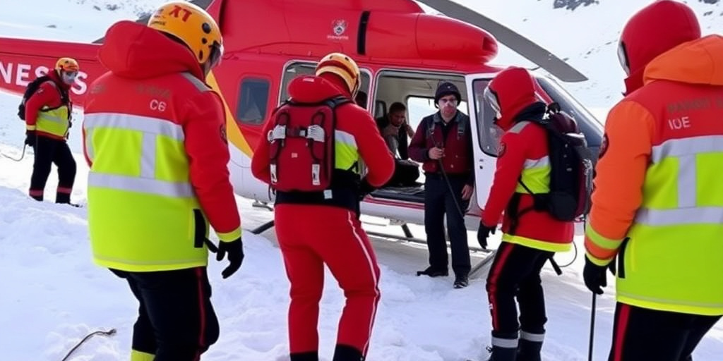 Persona bloccata su cascata di ghiaccio in Piemonte salvata da soccorso alpino e elicottero 118