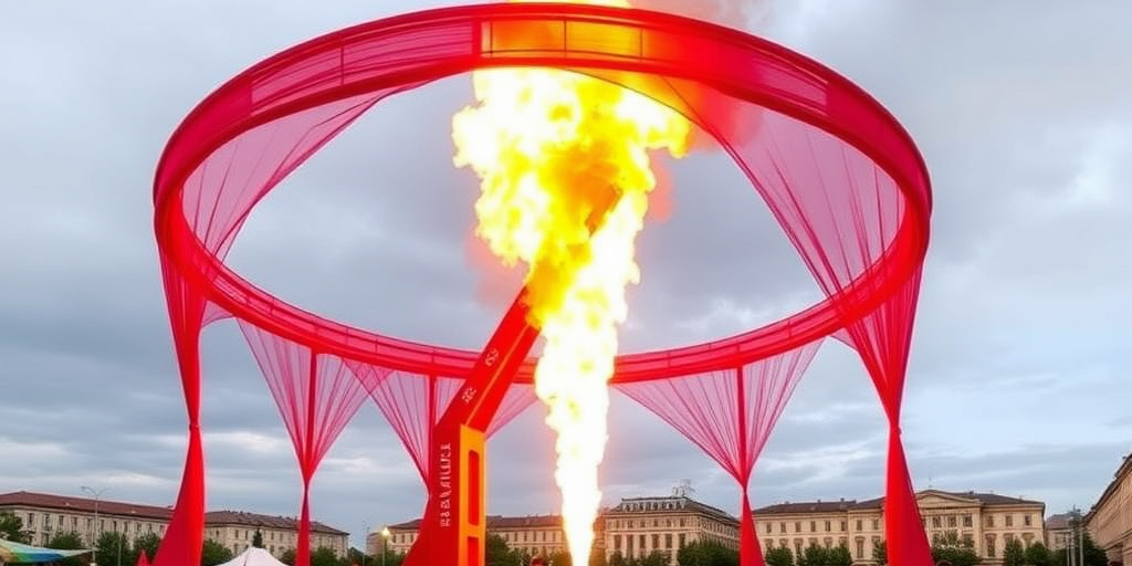 Pesaro accende la fiamma olimpica per Milano-Cortina