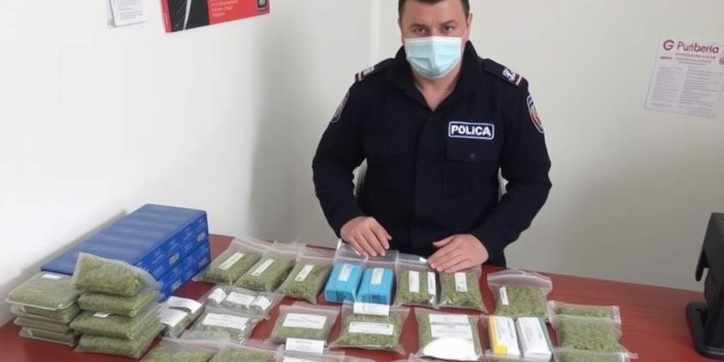 Pesaro: polizia arresta 27enne dopo sequestro di cocaina, marijuana e metanfetamina blu