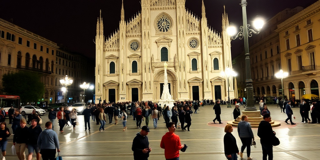 Piazza Duomo vuota alle 2: ordine pubblico mantenuto senza incidenti a Milano