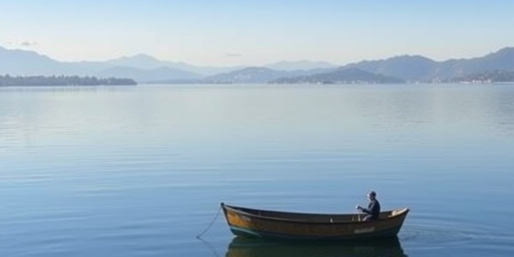 Piogge abbondanti sul lago Trasimeno: aumento di soli due centimetri.