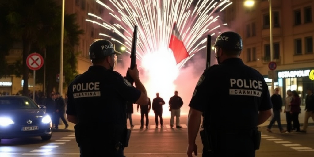 Polizia arresta tre persone per spettacolo di fuochi d'artificio non autorizzato a Catania, sequestrati 220 kg di esplosivo