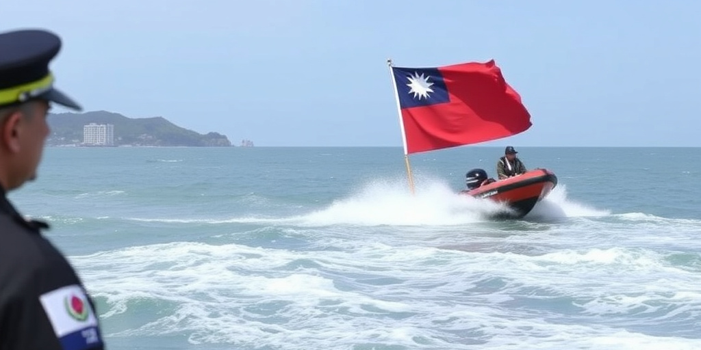 Polizia costiera cinese entra in acque proibite vicino a Kinmen, minaccia la sicurezza marittima