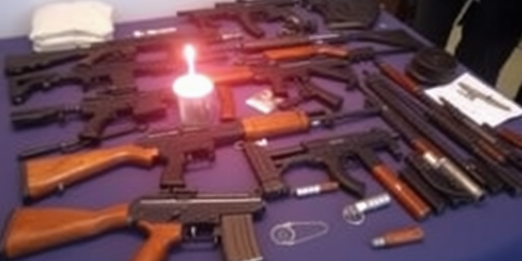 Polizia di Savona sequestra 104 armi illegali nel 2025