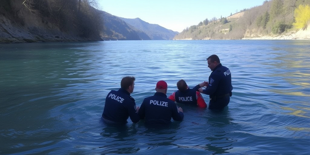 Polizia salva agente e malvivente gettati in acqua sul fiume Isarco dopo furto