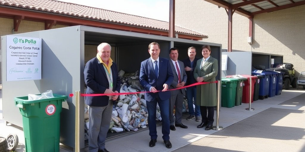 Polla inaugura nuovo centro di raccolta rifiuti di 5.800 mq con finanziamento PNRR