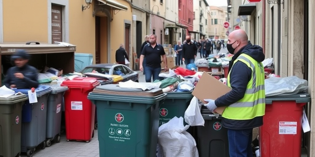 Potenza avvia la raccolta porta a porta dei rifiuti nelle contrade