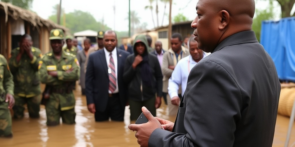 Presidente Ramaphosa visita Limpopo dopo inondazioni che hanno causato 19 morti e 36 case distrutte