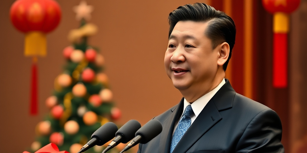 Presidente Xi Jinping pronuncia il saluto di Capodanno 2026