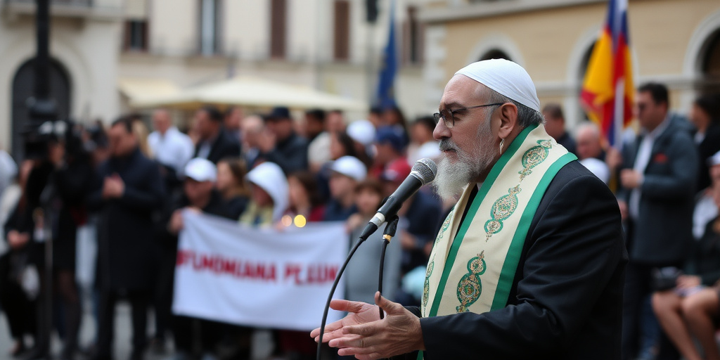 Presidente della Comunità ebraica De Paz lascia l'evento a Piazza del Nettuno dopo aver richiesto modifiche al programma