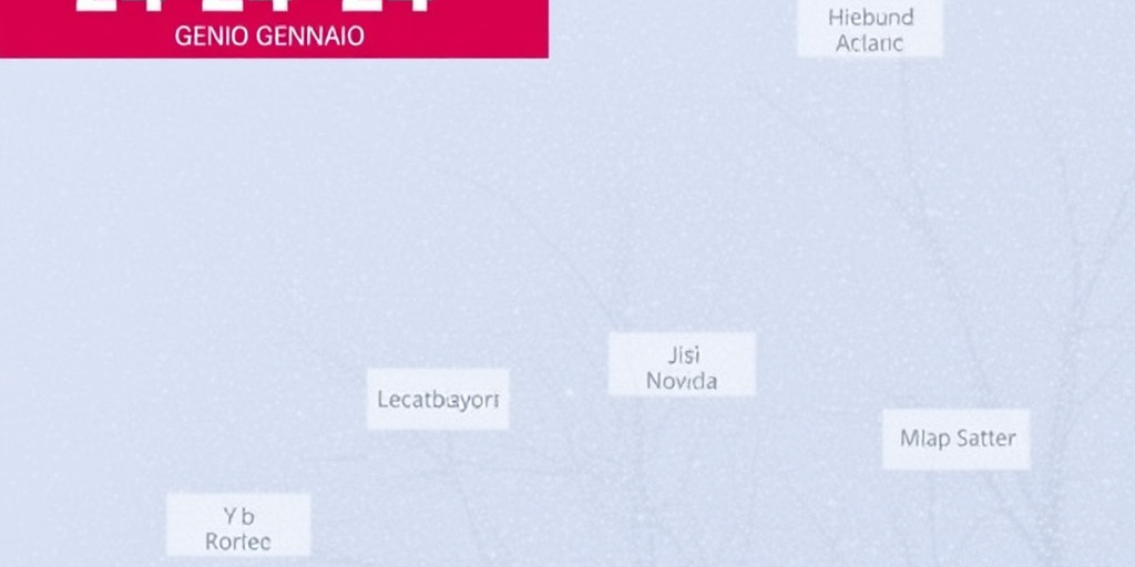 Previsioni meteo 24‑25 gennaio: cielo coperto a Milano, piovascioni orientali e neve leggera sulle Alpi