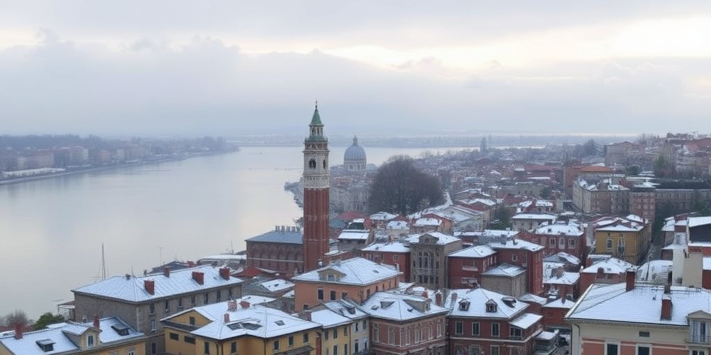 Previsioni meteo Veneto 21 gennaio: minime fino a -3°C e giornata serena