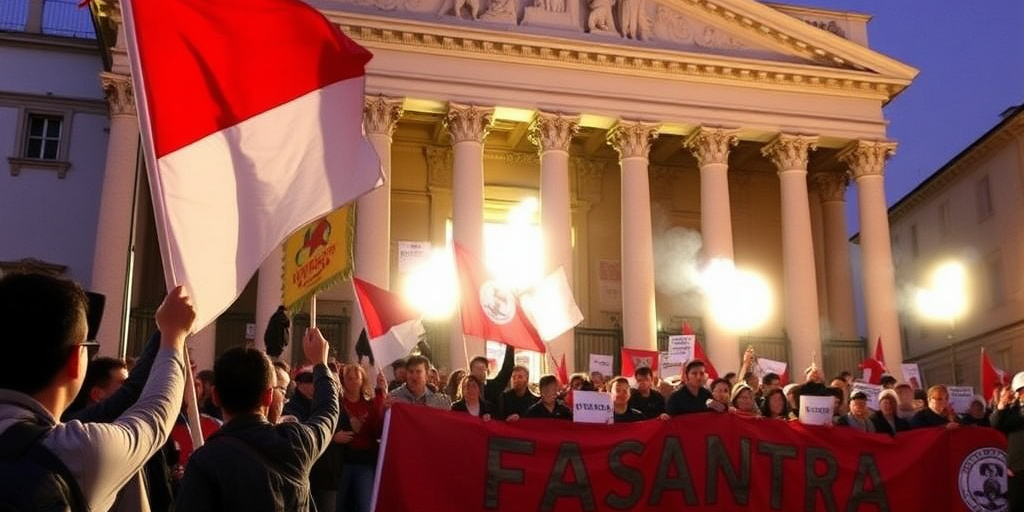 Procura di Roma chiede processo a 31 estremisti di destra; Cassazione stabilisce che il saluto fascista è punibile se minaccia l'ordine pubblico