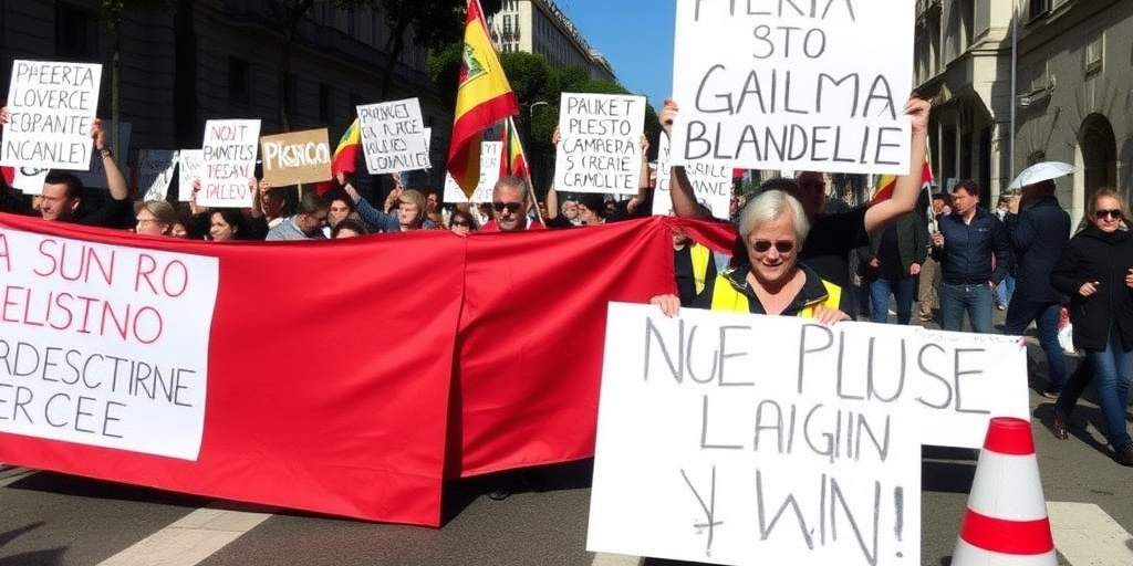 Protesta a Genova: oltre 80 denunce per blocco stradale in Via Cantore