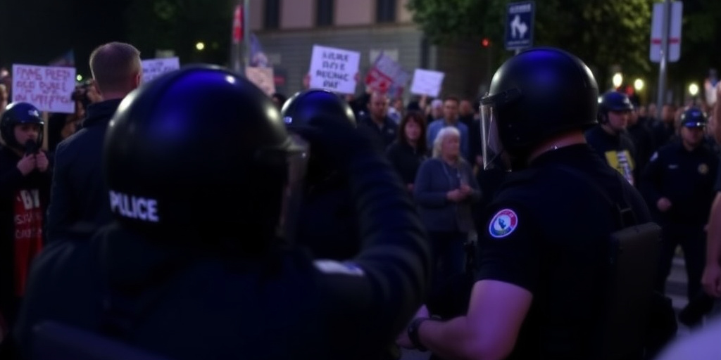 Protesta contro il reclutamento si trasforma in violenza: solo il ministro della Difesa commenta