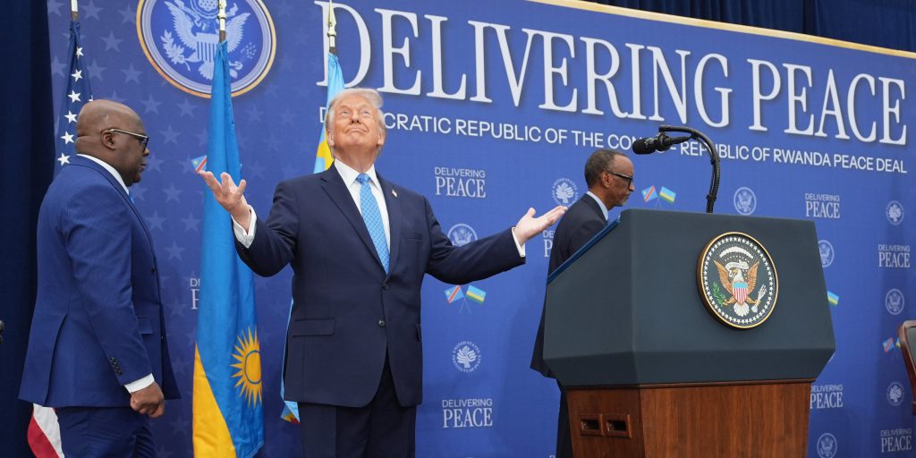 Trump firma accordo di pace tra Ruanda e Repubblica Democratica del Congo