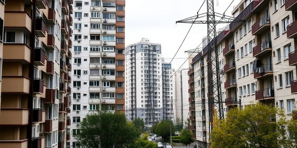 Quasi 6.000 abitazioni a Kiev senza riscaldamento a causa di danni alla rete di riscaldamento