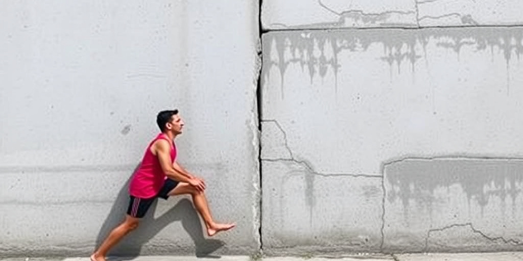 Questo Puoi Curare: la sensazione di gambe pesanti con sollevamenti gambe contro il muro