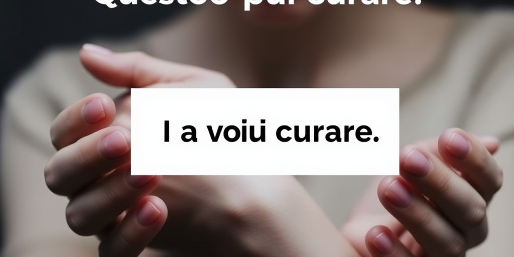 Questo Puoi Curare: la vergogna per un errore con una frase di auto-riconoscimento gentile