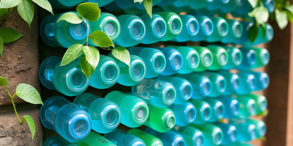 Questo puoi farlo: creare un orto verticale con bottiglie di plastica appese