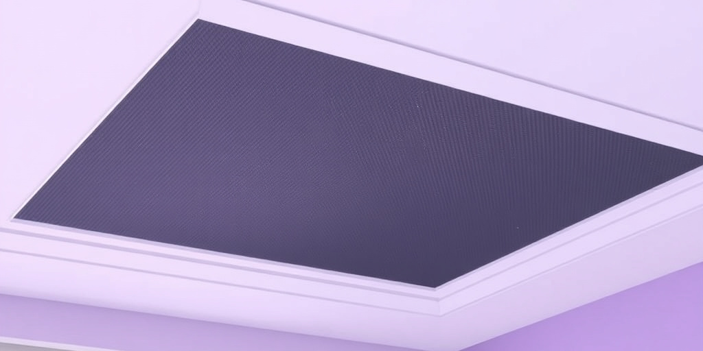 Questo puoi farlo: fissare un pannello del soffitto fonoassorbente caduto