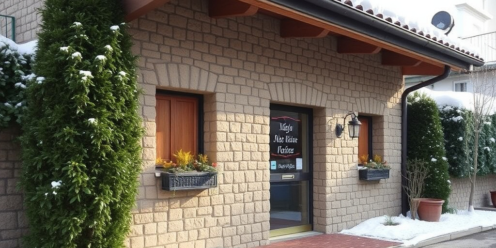 Questo puoi farlo: fissare un portasci con supporto a muro per slitte e attrezzatura invernale