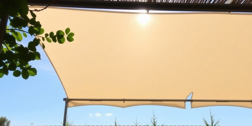 Questo puoi farlo: installare una rete ombreggiante per ortaggi sensibili al sole