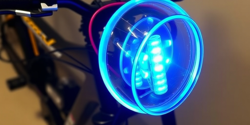 Questo puoi farlo: montare una torcia a LED fissa con interruttore a pedale