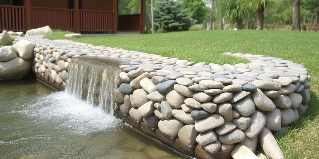 Questo puoi farlo: sistemare un’aiuola con pietre di fiume per bordi stabili