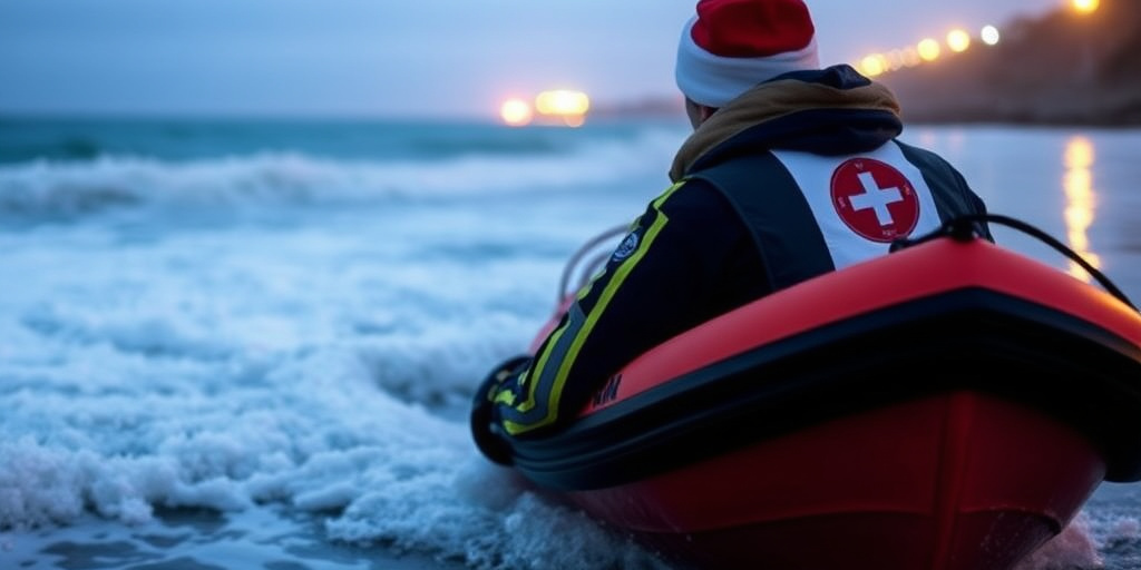 RNLI avverte: fare il bagno di Capodanno lungo la costa britannica può essere pericoloso