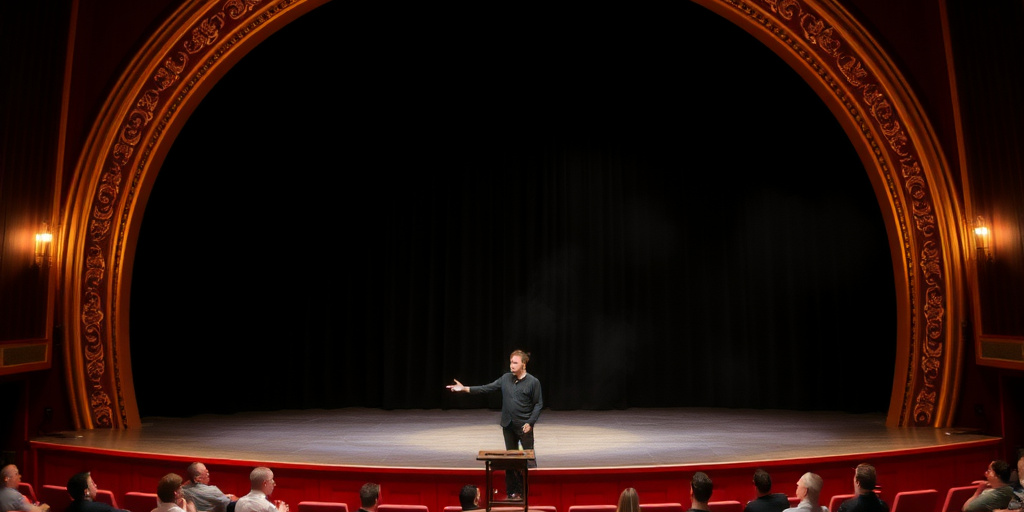 Remo Pannain, avvocato romano, esegue la ventiduesima magia al Teatro Supermagic dell'Auditorium della Conciliazione