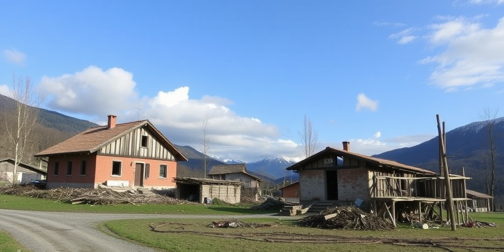 Revisore dello Stato visita villaggi del nord: ricostruzione delle case richiederà anni
