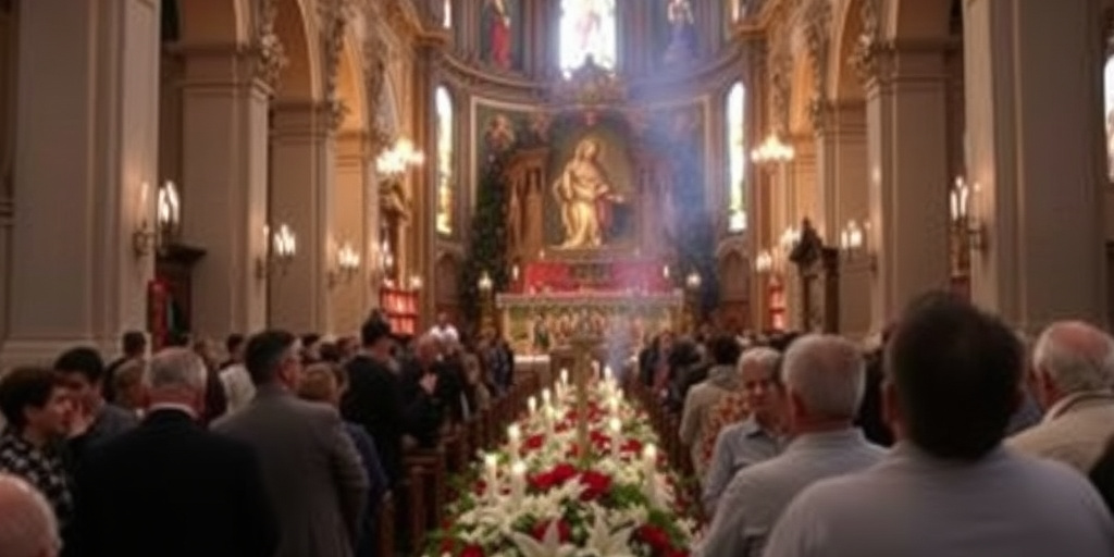 Riccardo Minghetti: funerali della vittima del fuoco di Crans‑Montana
