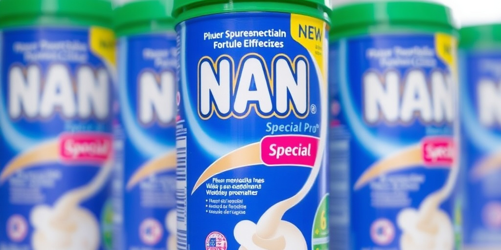 Richiamo della formula infantile NAN Special Pro HA per rischio di contaminazione da cereulide