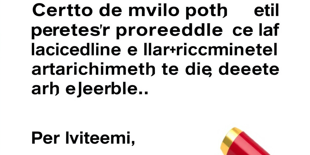 Richiesta di invio del contenuto originale per la riscrittura