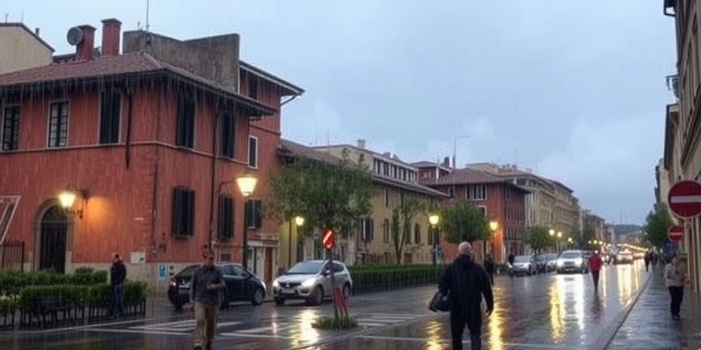 Rischio idrogeologico nel Lazio: protezione civile avverte di pioggia e temporali a partire da sabato sera