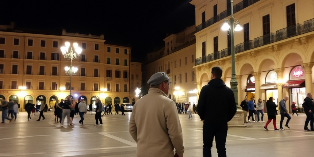 Rissa notturna a Bari: due ragazzi si scontrano nella piazza Risorgimento, nessuna chiamata alla polizia