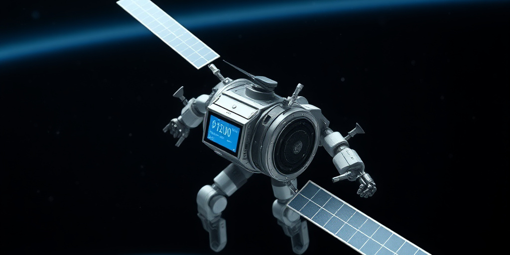 Robot umanoide cinese si collega per la prima volta a un satellite orbitante