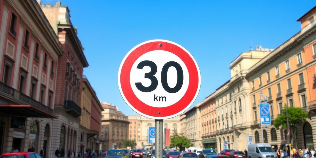 Roma impone 30 km/h nel centro storico per aumentare sicurezza e ridurre il traffico