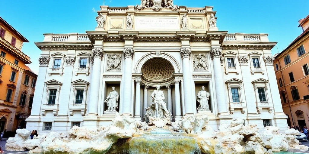 Roma introduce pagamento e limitazione del flusso per la Fontana di Trevi