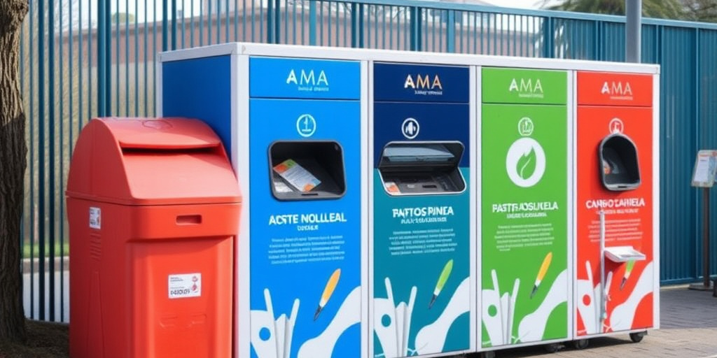 Roma lancia quattro isole ecologiche mobili per la raccolta di rifiuti speciali, obiettivo 36 entro l’autunno