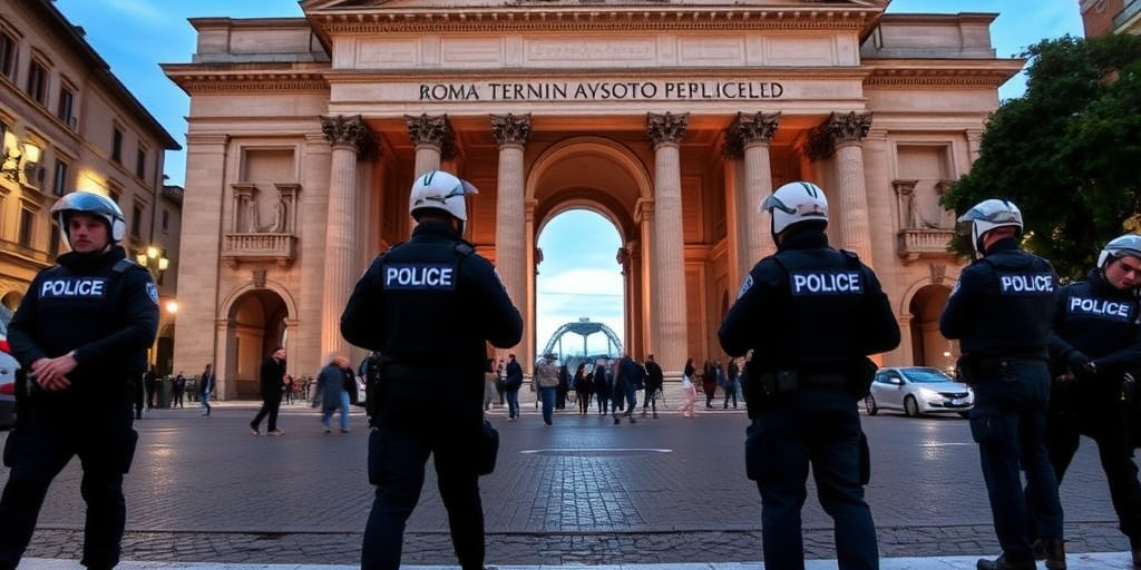 Roma rafforza la sicurezza: 470 agenti in arrivo e arresti a Termini
