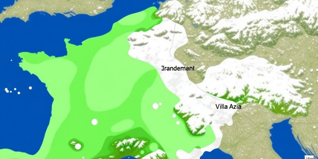 Roma sotto lo zero: neve nelle montagne del Lazio e nevischio a Villa Ada